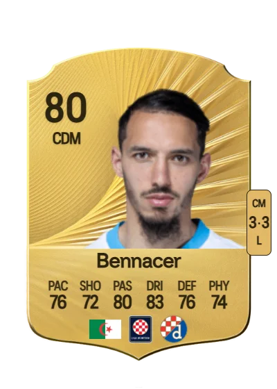 Ismaël Bennacer card