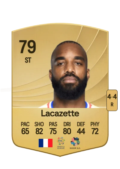 Alexandre Lacazette card