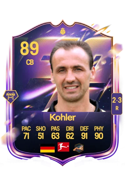 Jürgen Kohler card
