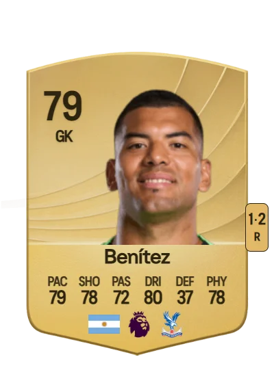 Walter Benítez card