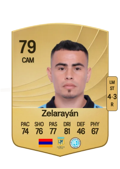 Lucas Zelarayán card