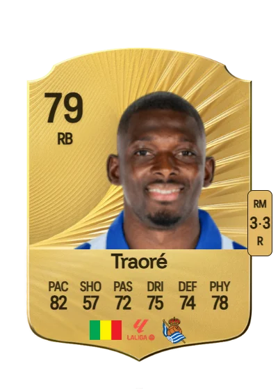Hamari Traoré card