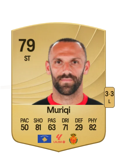 Vedat Muriqi card