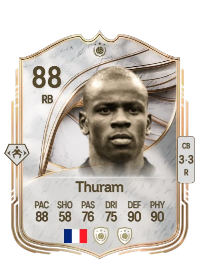 Lilian Thuram card