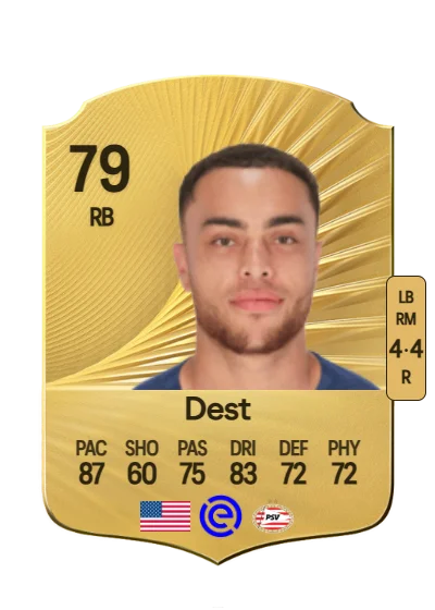 Sergiño Dest card