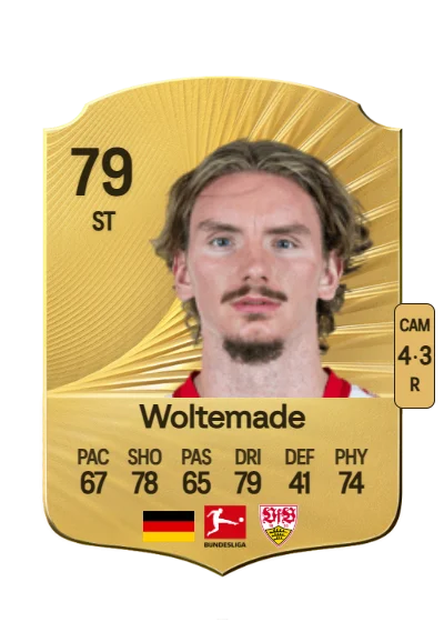 Nick Woltemade card