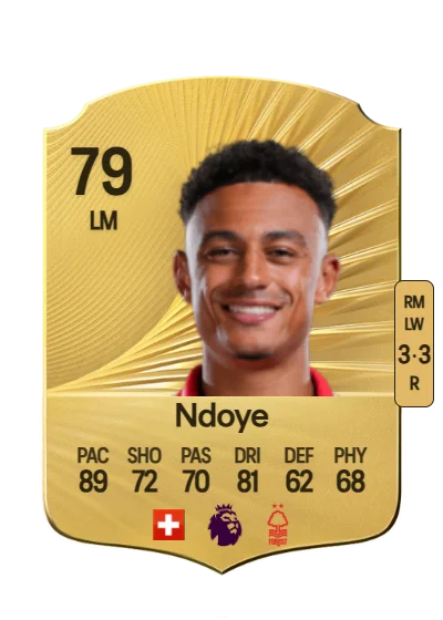 Dan Ndoye card
