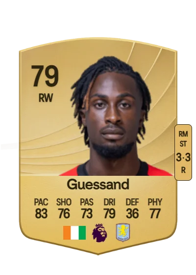 Evann Guessand card
