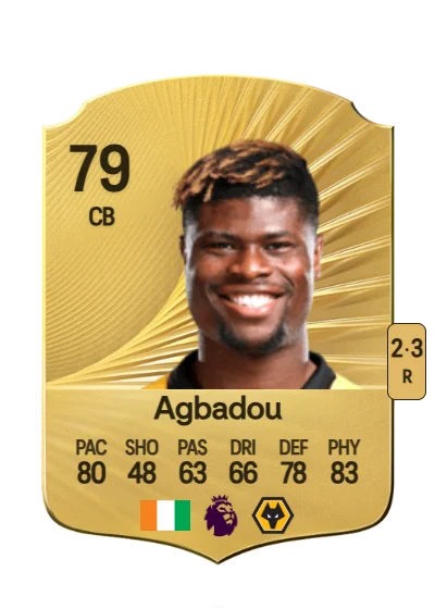 Emmanuel Agbadou card