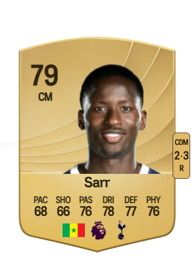 Pape Matar Sarr card