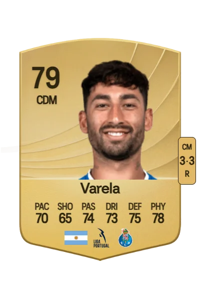 Alan Varela card