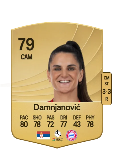Jovana Damnjanović card