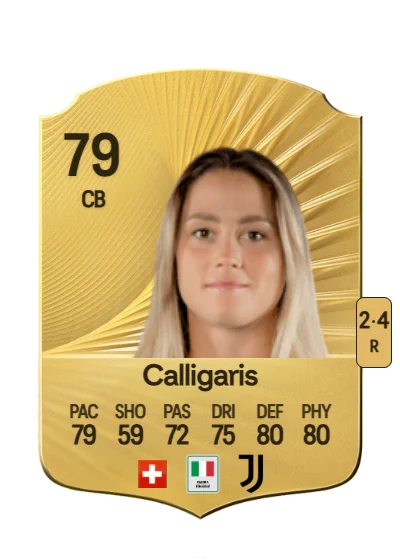 Viola Calligaris card