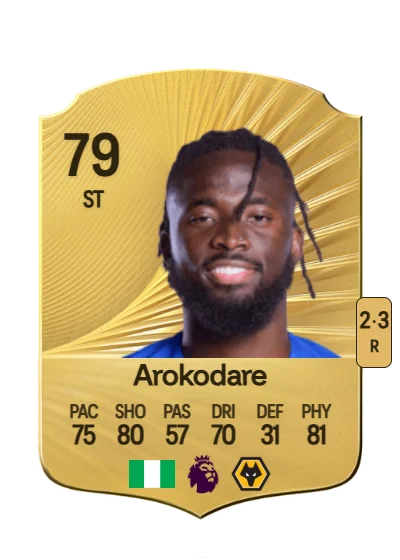 Toluwalase Arokodare card