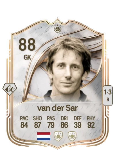 Edwin van der Sar card