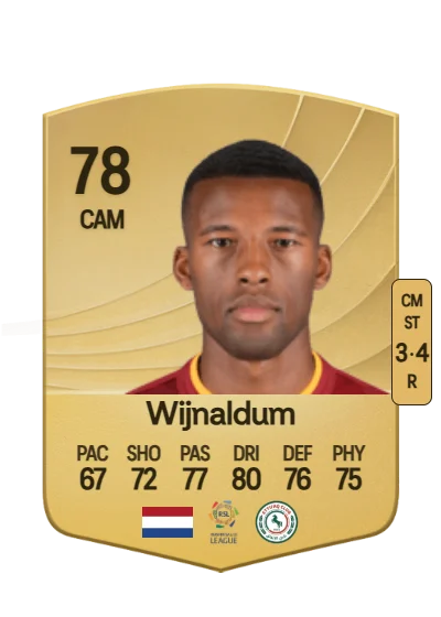 Georginio Wijnaldum card