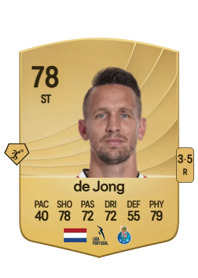 Luuk de Jong card