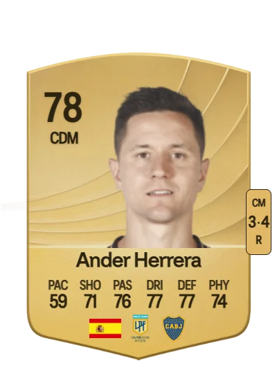 Ander Herrera Agüera card