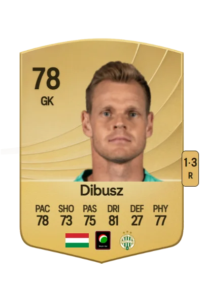 Dénes Dibusz card