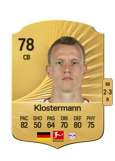 Lukas Klostermann card