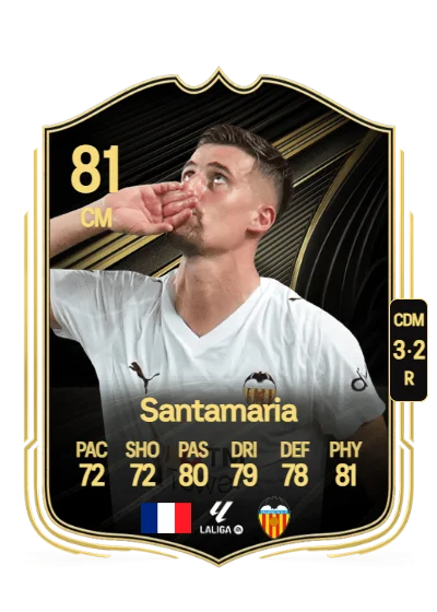 Baptiste Santamaria card