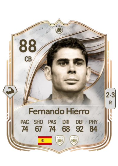 Fernando Hierro Ruiz card
