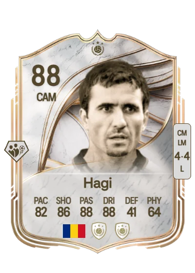 Gheorghe Hagi card