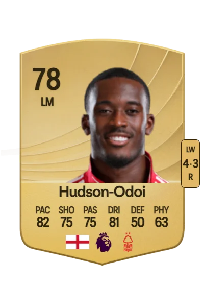 Callum Hudson-Odoi card