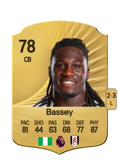 Calvin Bassey card