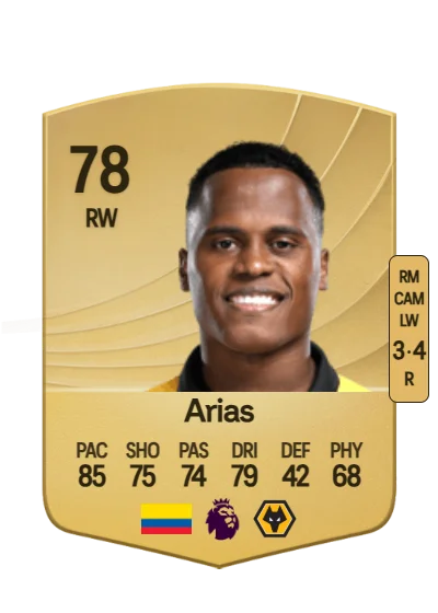 Jhon Arias card