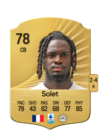 Oumar Solet card