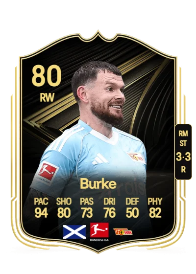 Oliver Burke card