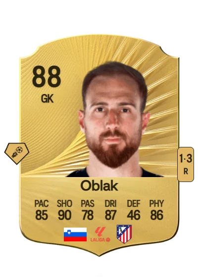 Jan Oblak card