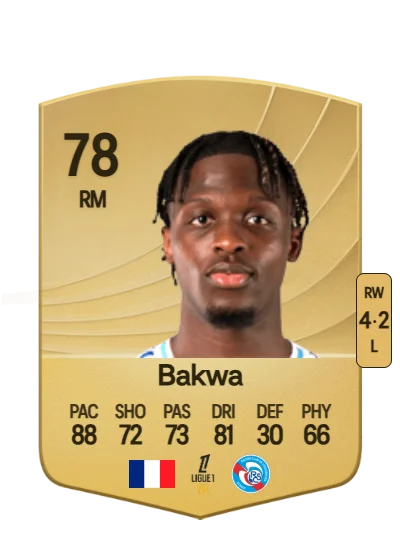 Dilane Bakwa card
