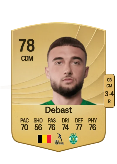 Zeno Debast card