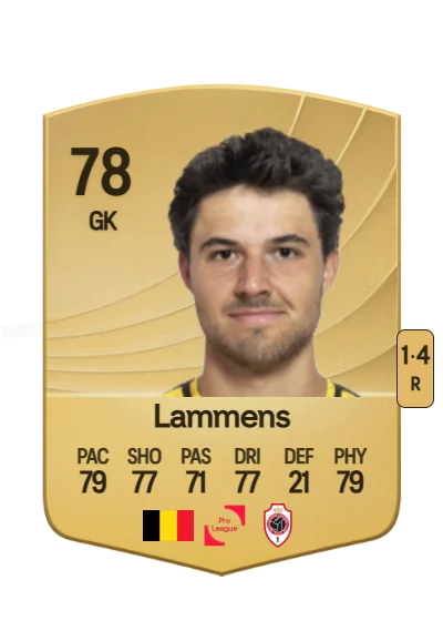 Senne Lammens card