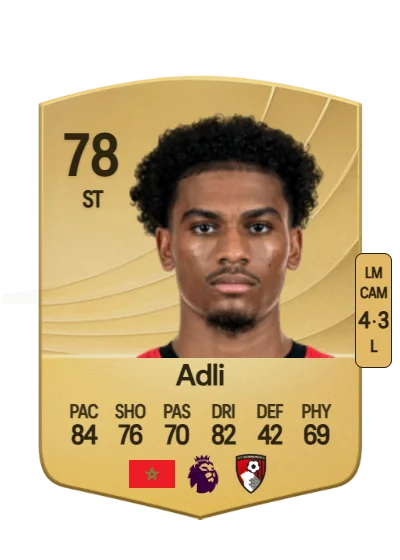 Amine Adli card