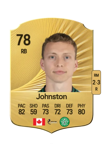 Alistair Johnston card