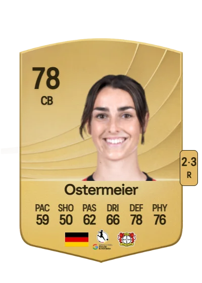 Selina Ostermeier card