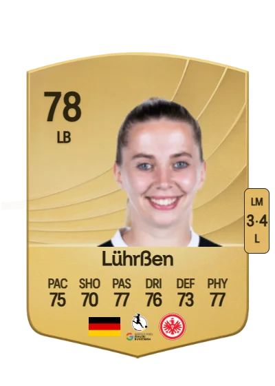 Nina Lührßen card