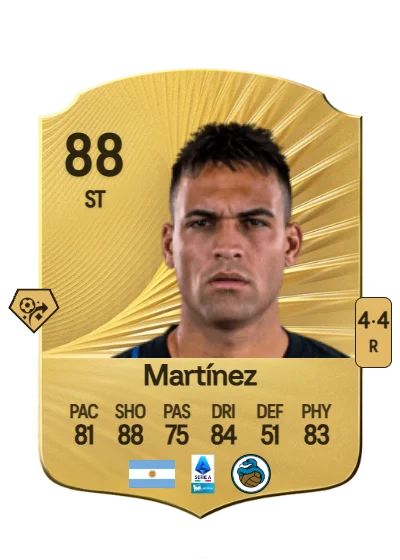Lautaro Martínez card