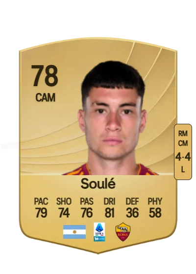 Matías Soulé card