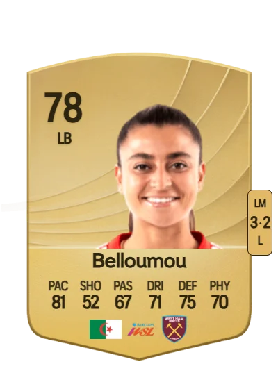 Inès Belloumou card