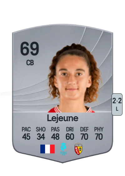 Romane Lejeune card