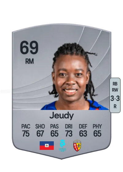 Sherly Jeudy card