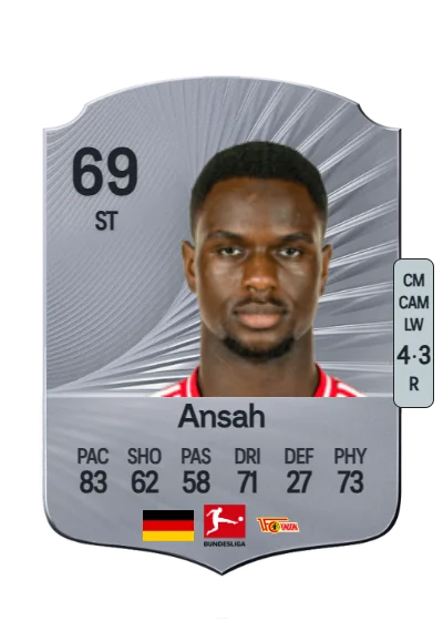 Ilyas Ansah card