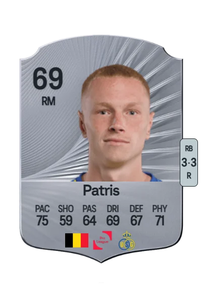 Louis Patris card