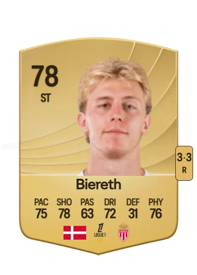 Mika Biereth card