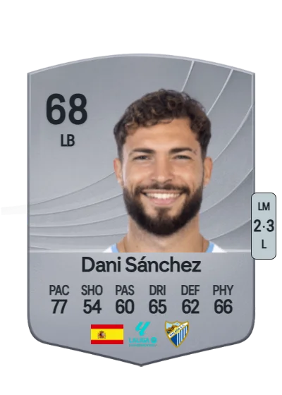 Daniel Rodríguez Sánchez card