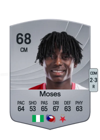 David Moses card